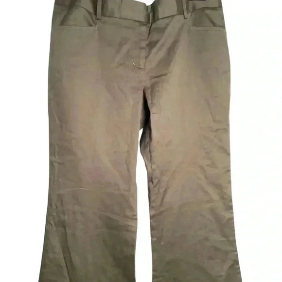 Express Women's Brown Slacks - Size 6r - Wide Leg - Picture 8 of 11